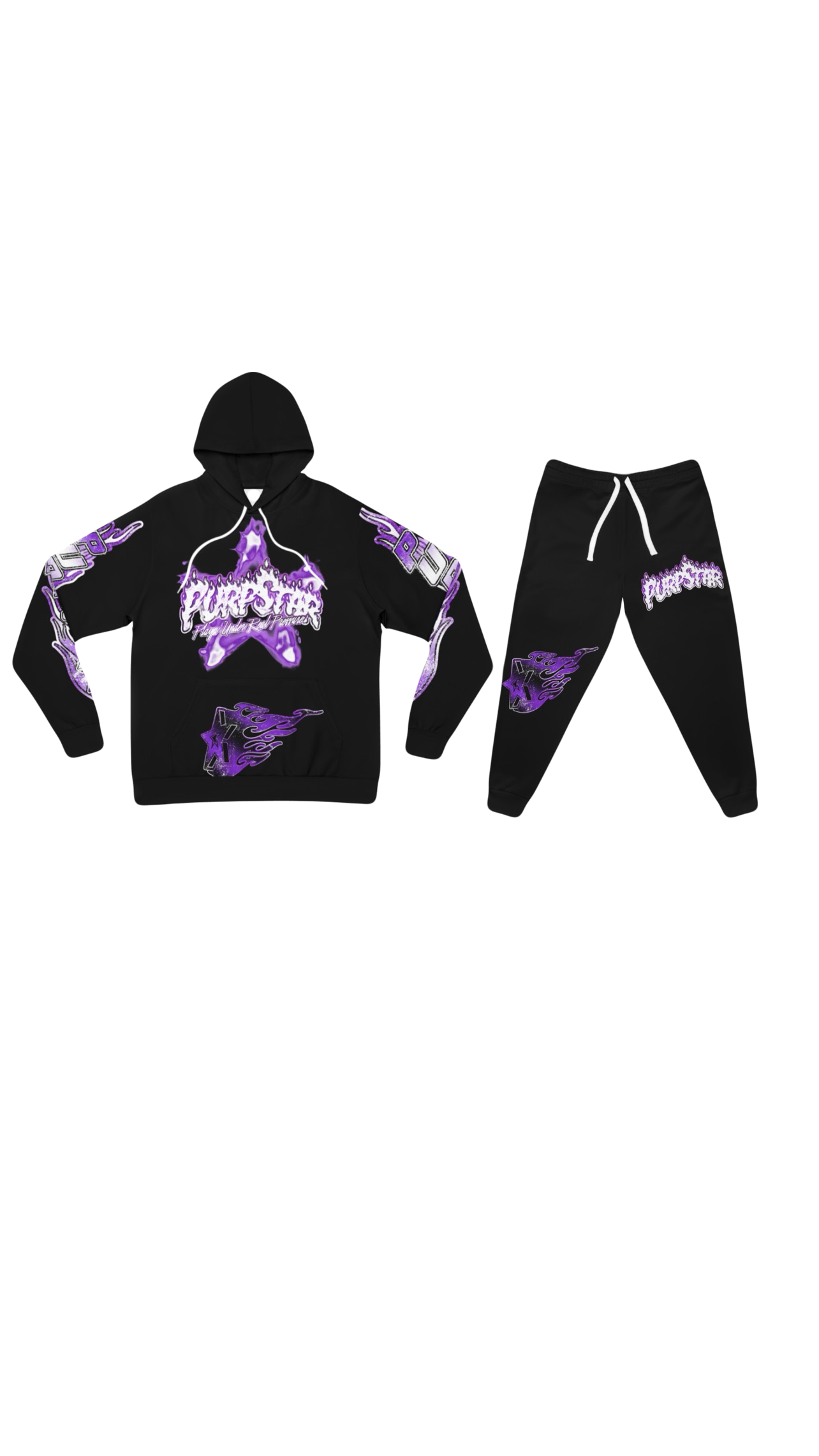 Meltin Star Hoodie (Black)