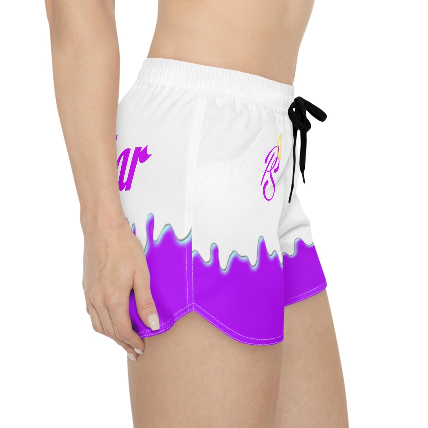 Infested White Women PurpStar shorts