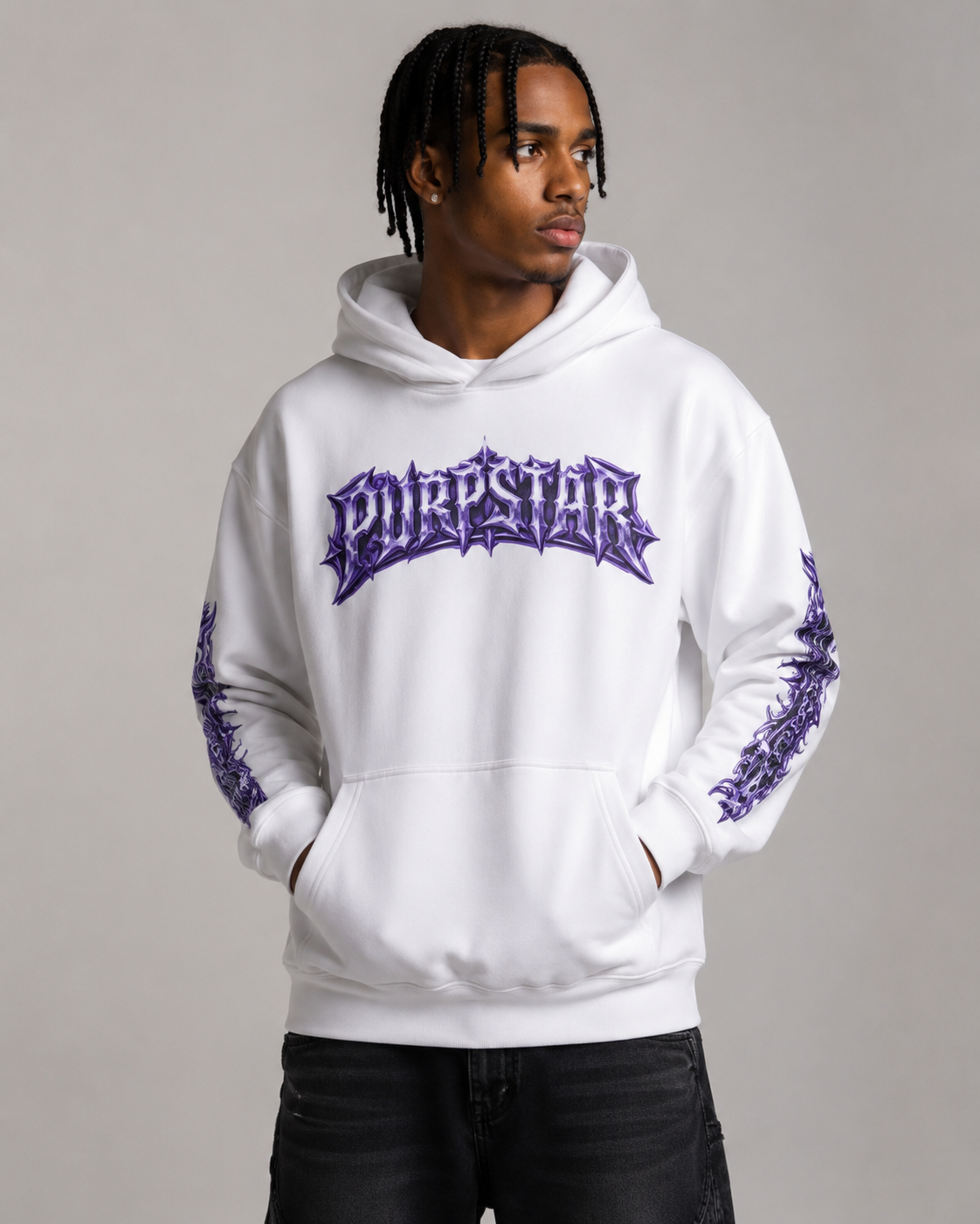 Galactic Purpstar Hoodie