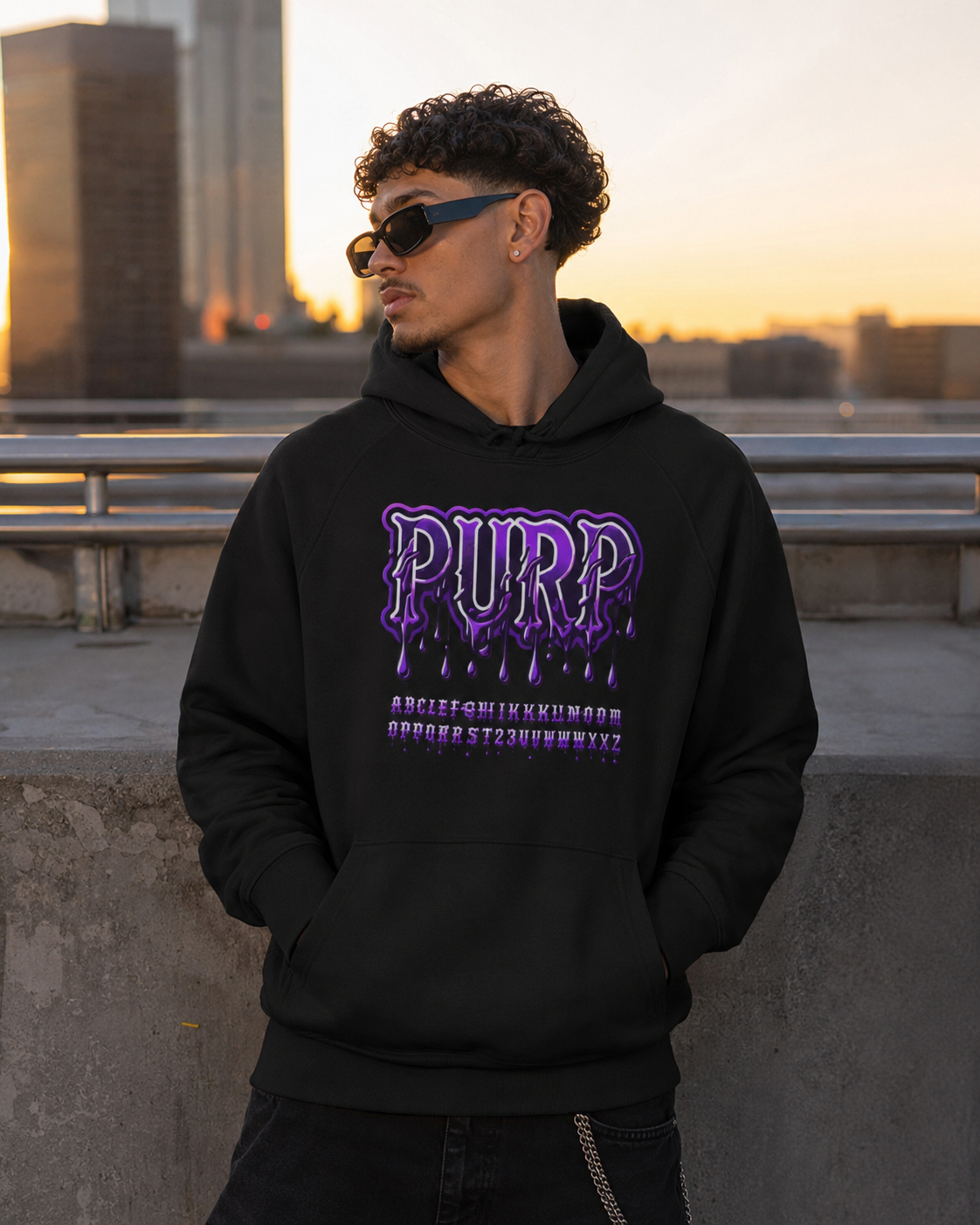Foreign Purp hoodie (Black)