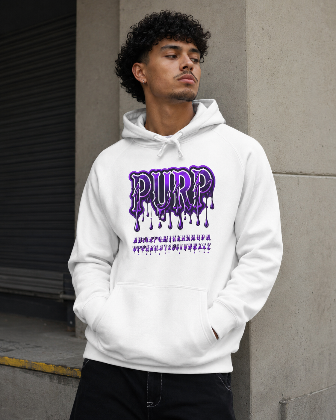 Foreign Purp Hoodie (White)
